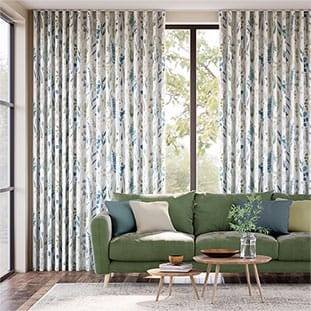 Leilani Powder Blue Curtains thumbnail image