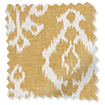 Lena Ikat Mustard Roman Blind swatch image