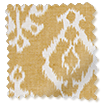 Lena Ikat Mustard Roman Blind swatch image