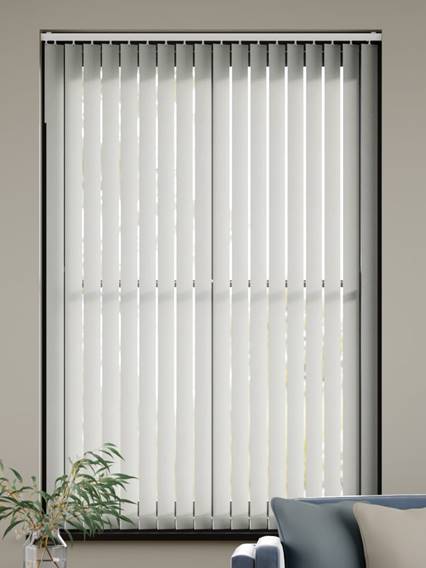 Leon Cool Grey Vertical Blind thumbnail image