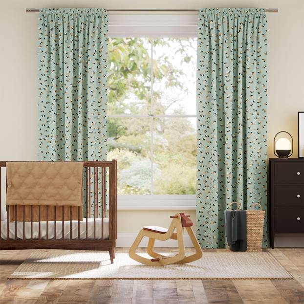 Leopard Dots Sky Curtains thumbnail image