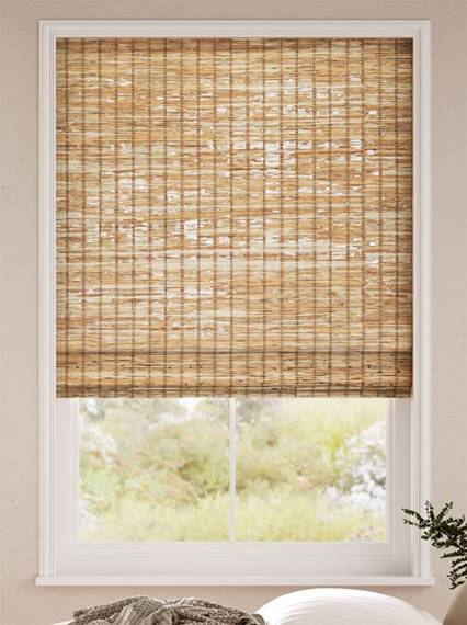 Leticia Cedar Roman Blind thumbnail image