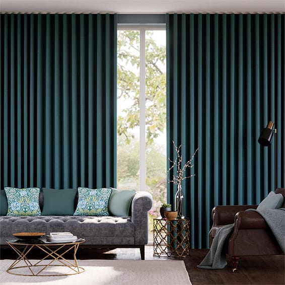 Liliana Bondi Blue Curtains