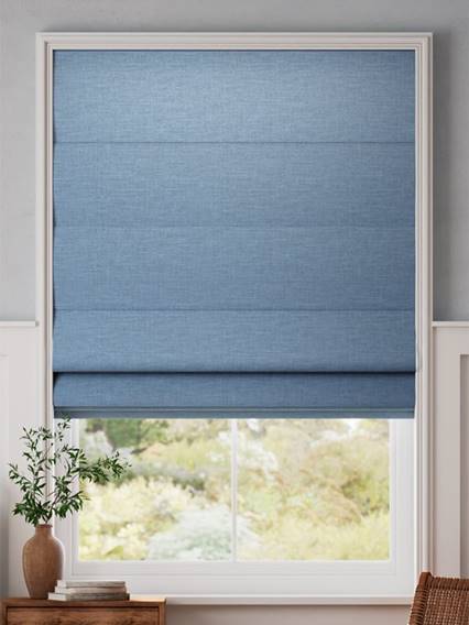 Liliana Cornflower Roman Blind thumbnail image