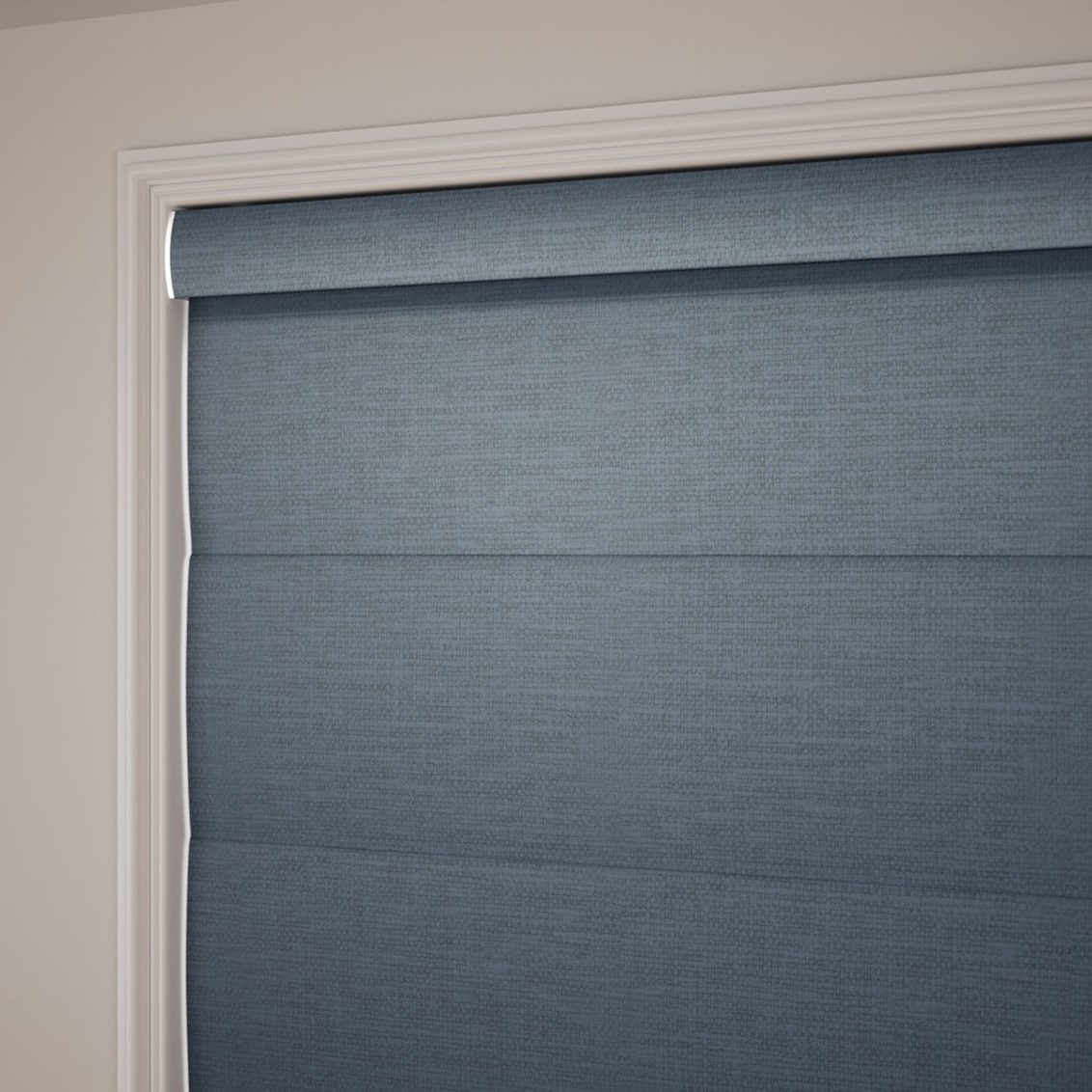 Liliana French Blue Roman Blind