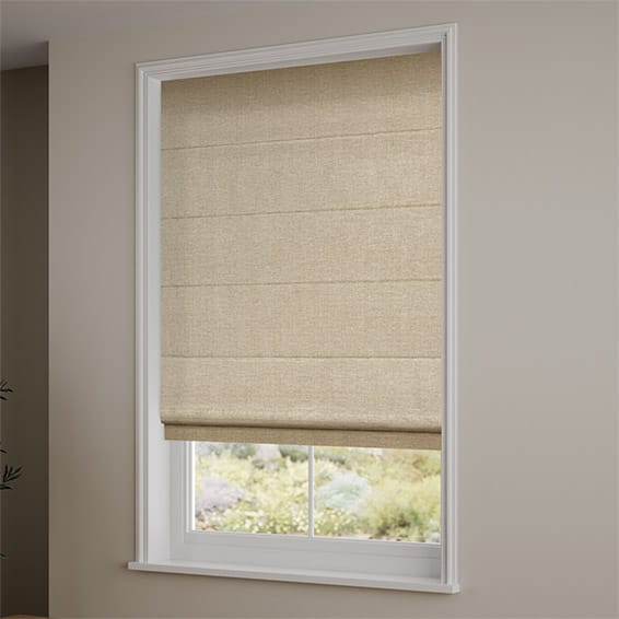 Liliana Oatmeal Roman Blind