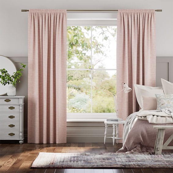 Liliana Soft Pink Curtains