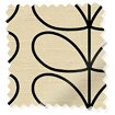 Linear Stem Black  Curtains sample image