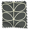 Linear Stem Cool Grey Roman Blind sample image
