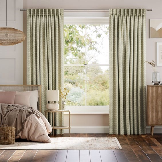 Linear Stem Pebble  Curtains