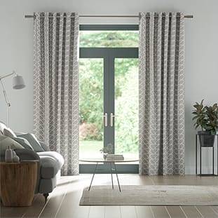 Linear Stem Silver Curtains thumbnail image