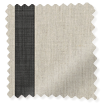 Linen Hopsack & Bijou Linen Noir swatch image