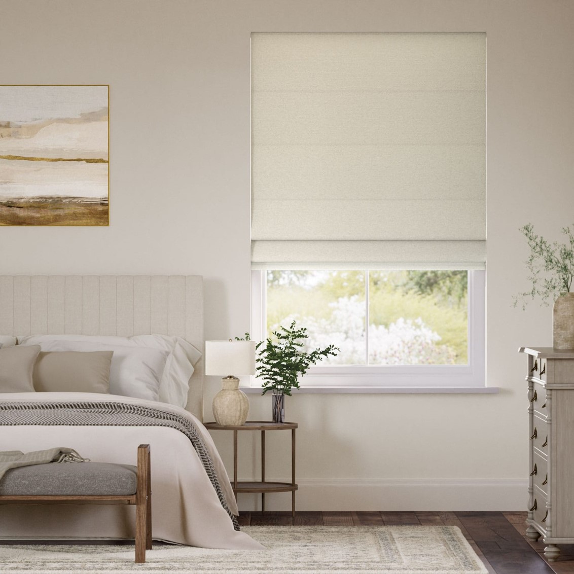 Linus Natural Roman Blind
