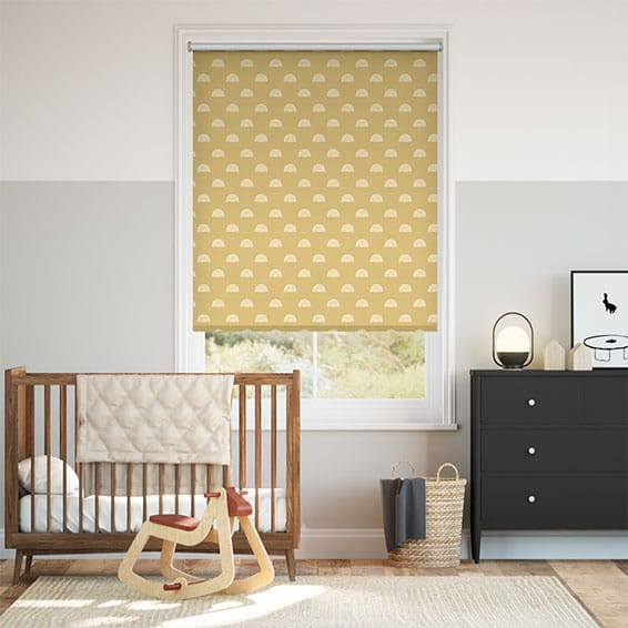 Little Arches Blackout Honey Roller Blind