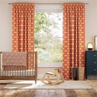 Little Arches Papaya Curtains thumbnail image