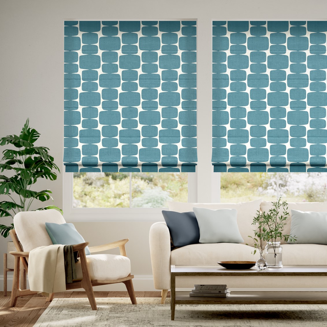 Lohko Pacific  Roman Blind