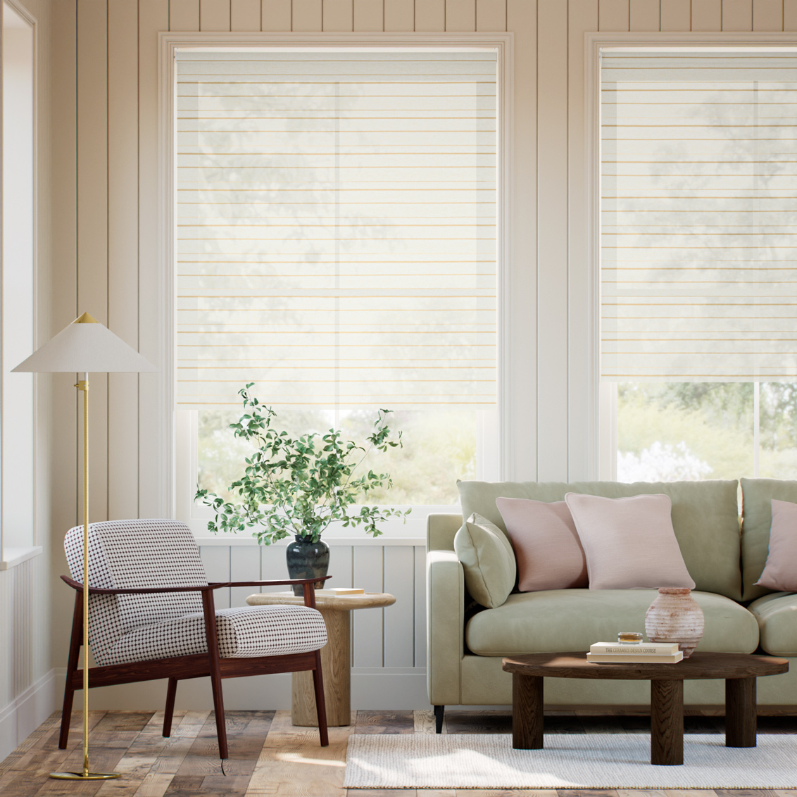 Twist2Go Looe Seashell Roller Blind