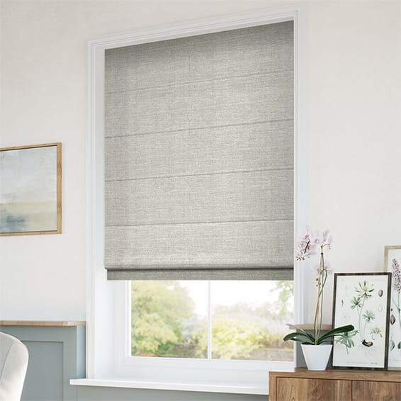 Loretta Stone Roman Blind