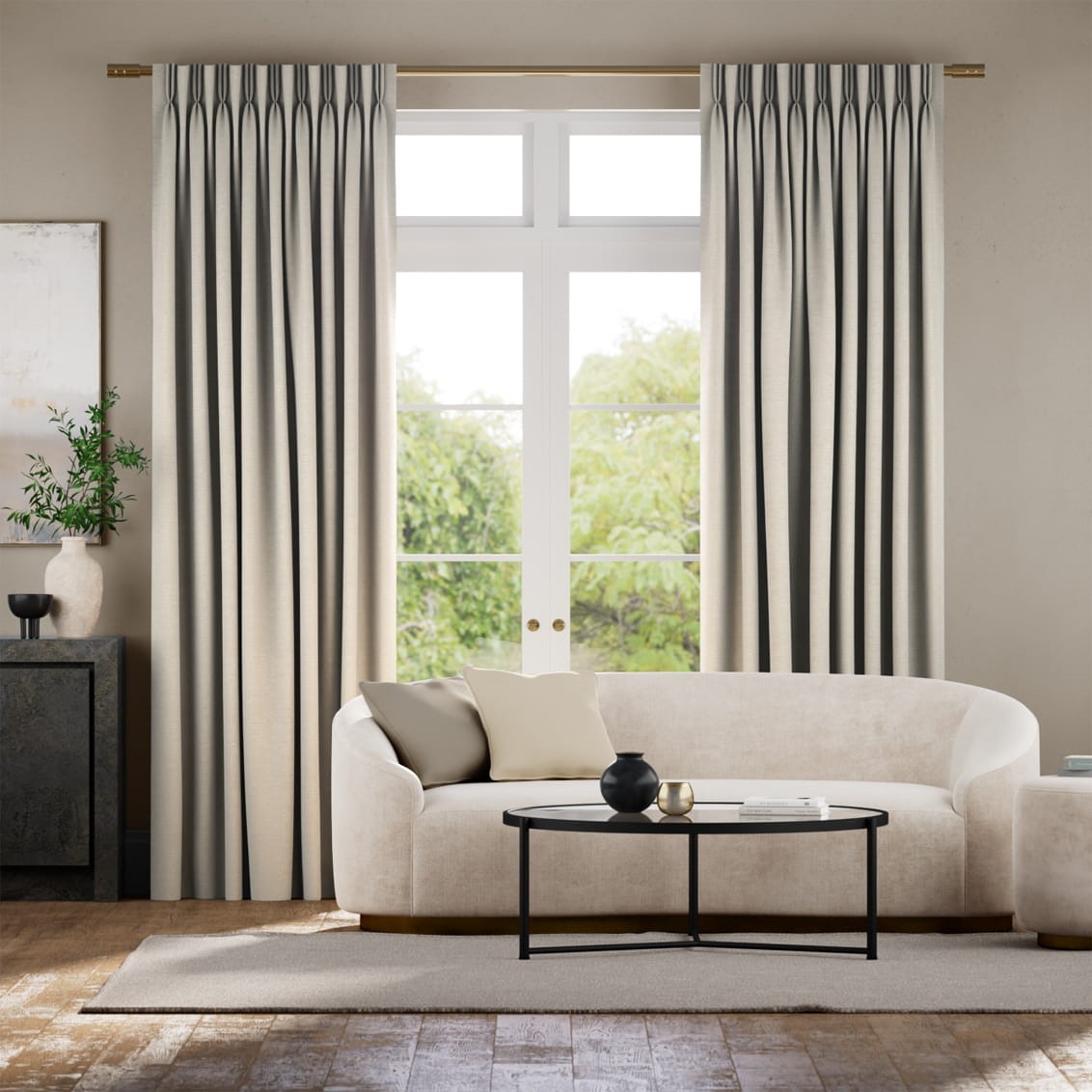 Lucerna Neutral Curtains