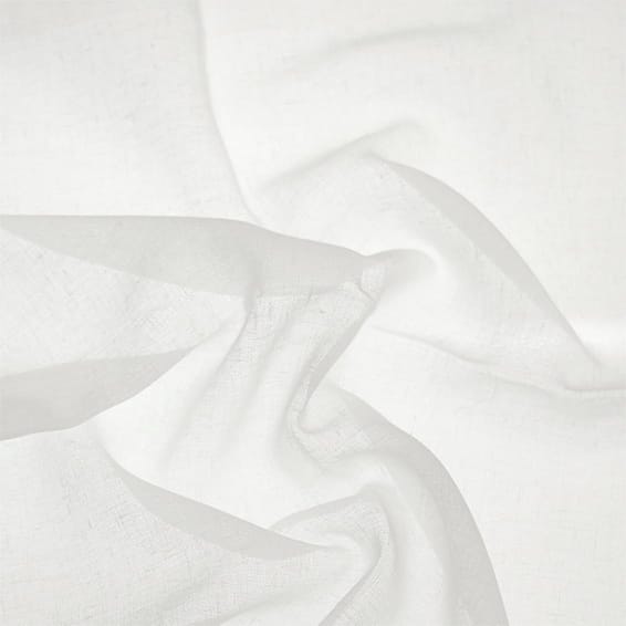 Lucid Voile White Curtains