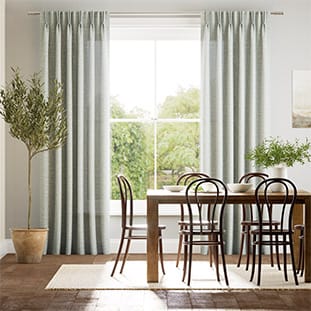 Lumiere Unlined Chalfont Silver Grey Curtains thumbnail image