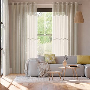 Lumiere Unlined Laurel Oatmeal Curtains thumbnail image