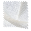 Lumiere Unlined Laurel White Curtains swatch image