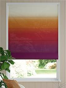 Lumiere Unlined Ombre Sunset Roman Blind thumbnail image