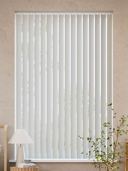 Luxe Sevilla Grey and Silver Vertical Blind thumbnail image