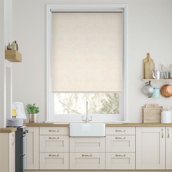 Lysander Blackout Oyster Roller Blind