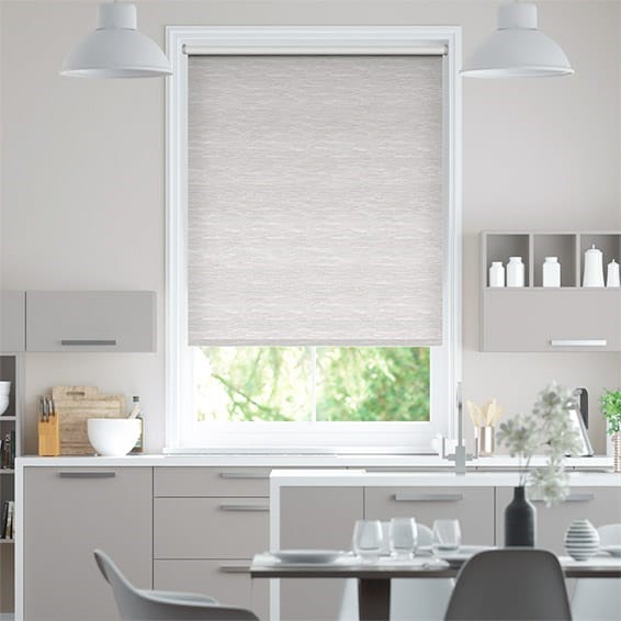 Lysander Blackout Starlight Grey Roller Blind