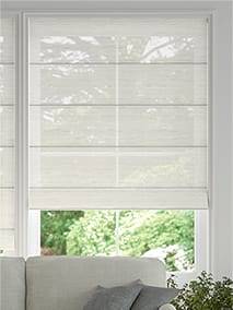 Madagascar Voile Neutral Roman Blind thumbnail image