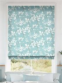 Madelyn Linen Duck Egg Roman Blind thumbnail image