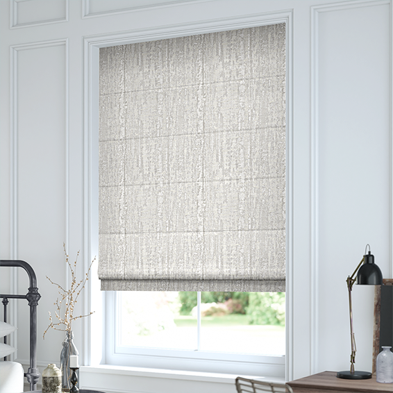 Madrigal Antique Silver Roman Blind