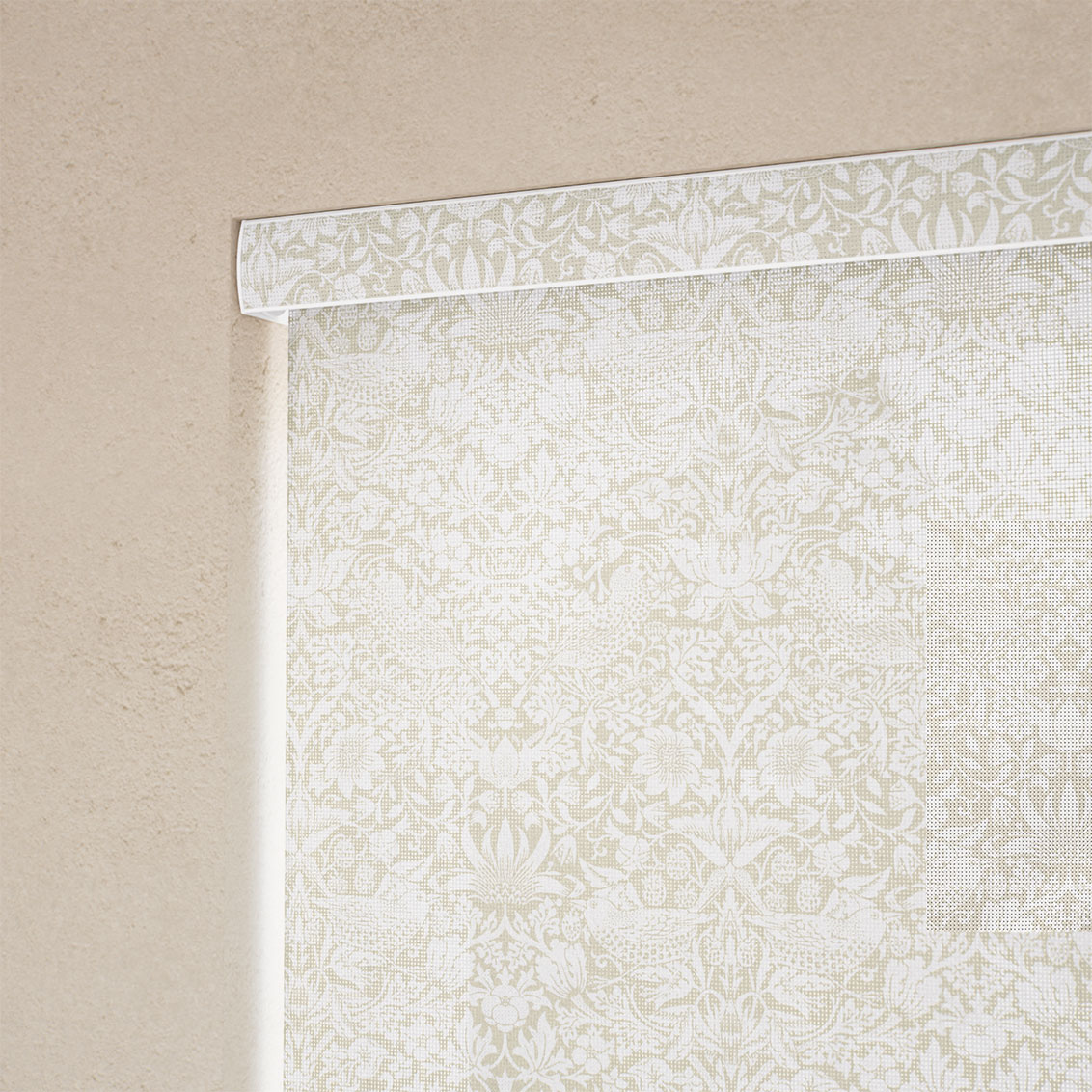 William Morris Strawberry Thief Neutral Roller Blind