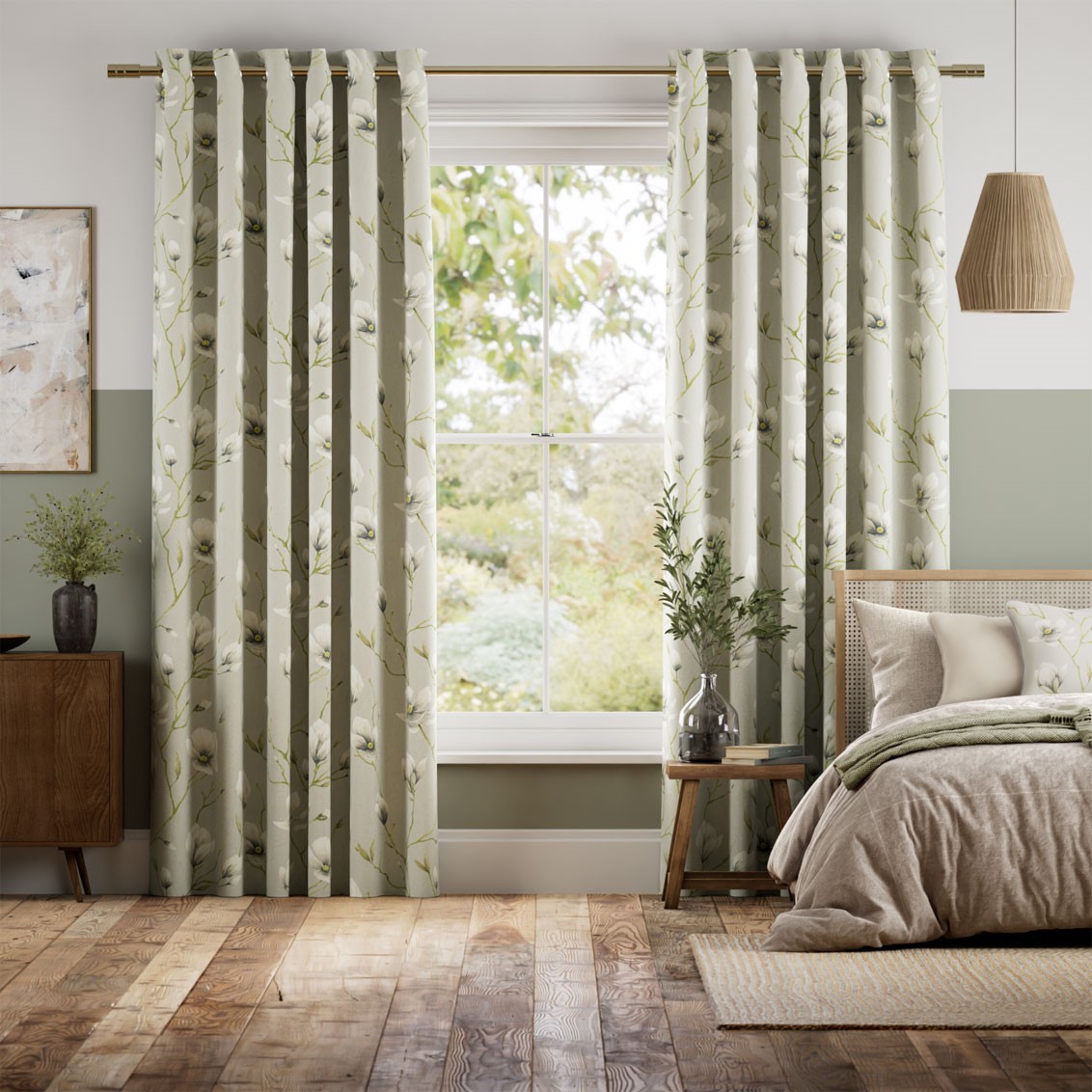 Magnolia Trail Naturals Curtains