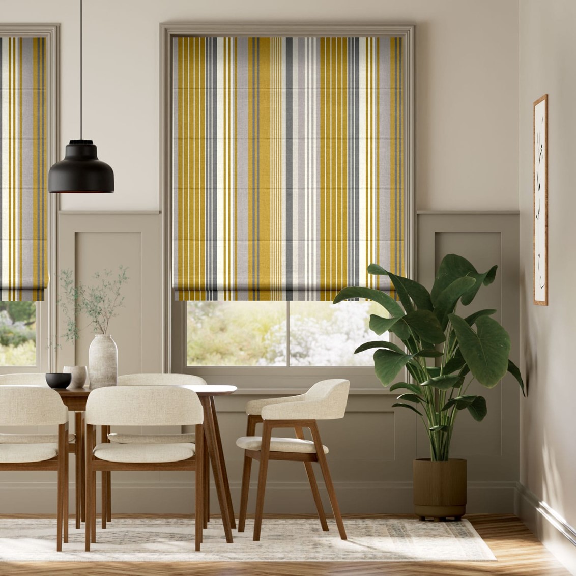 Manhattan Gold Roman Blind