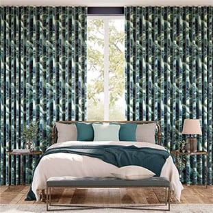 Marbled Velvet Jade Curtains thumbnail image