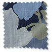 Marina's Tea Garden Ink Blue Roman Blind sample image