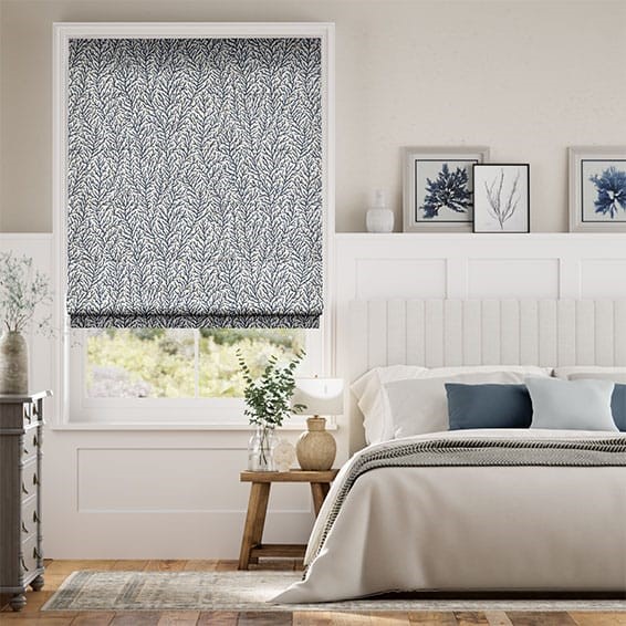 Marina Denim Roman Blind