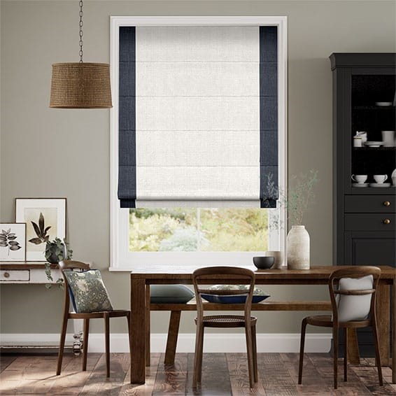 Mariner White Roman Blind