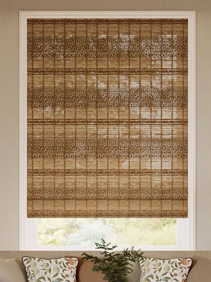 Electric Marius Chestnut Roman Blind thumbnail image