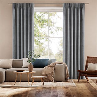 Marlow Steel Blue Curtains thumbnail image