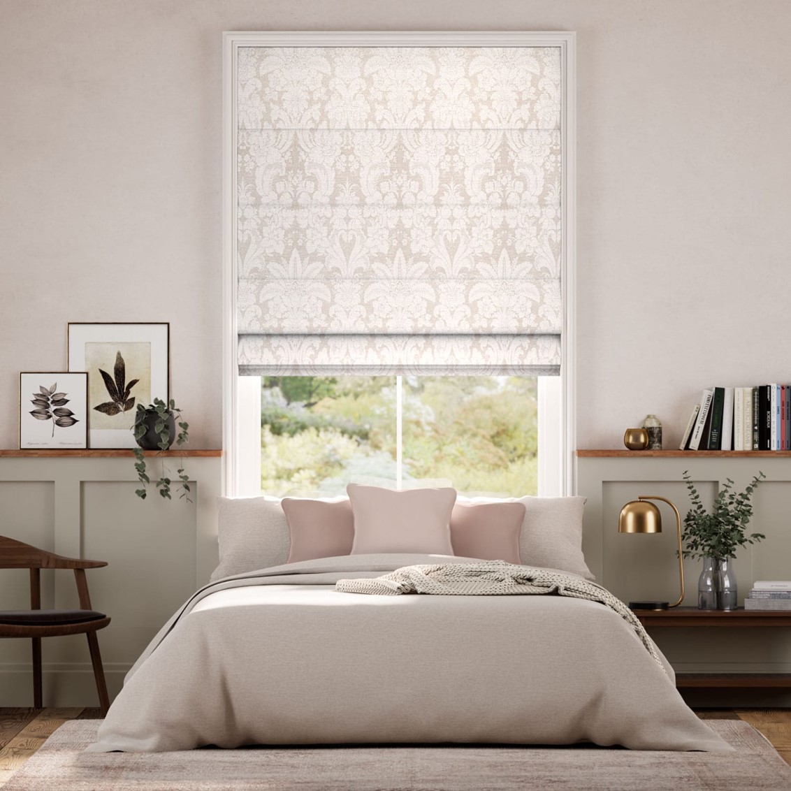 Martigues Moonbeam Roman Blind