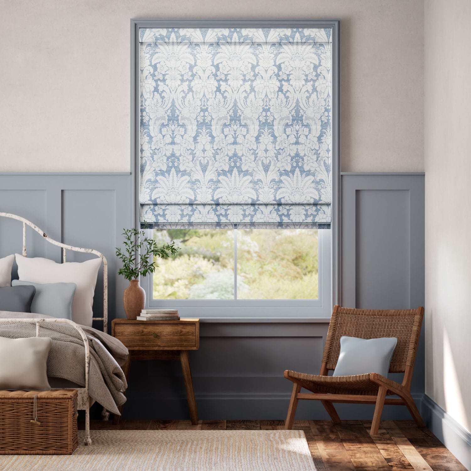 Martigues Seaspray Roman Blind