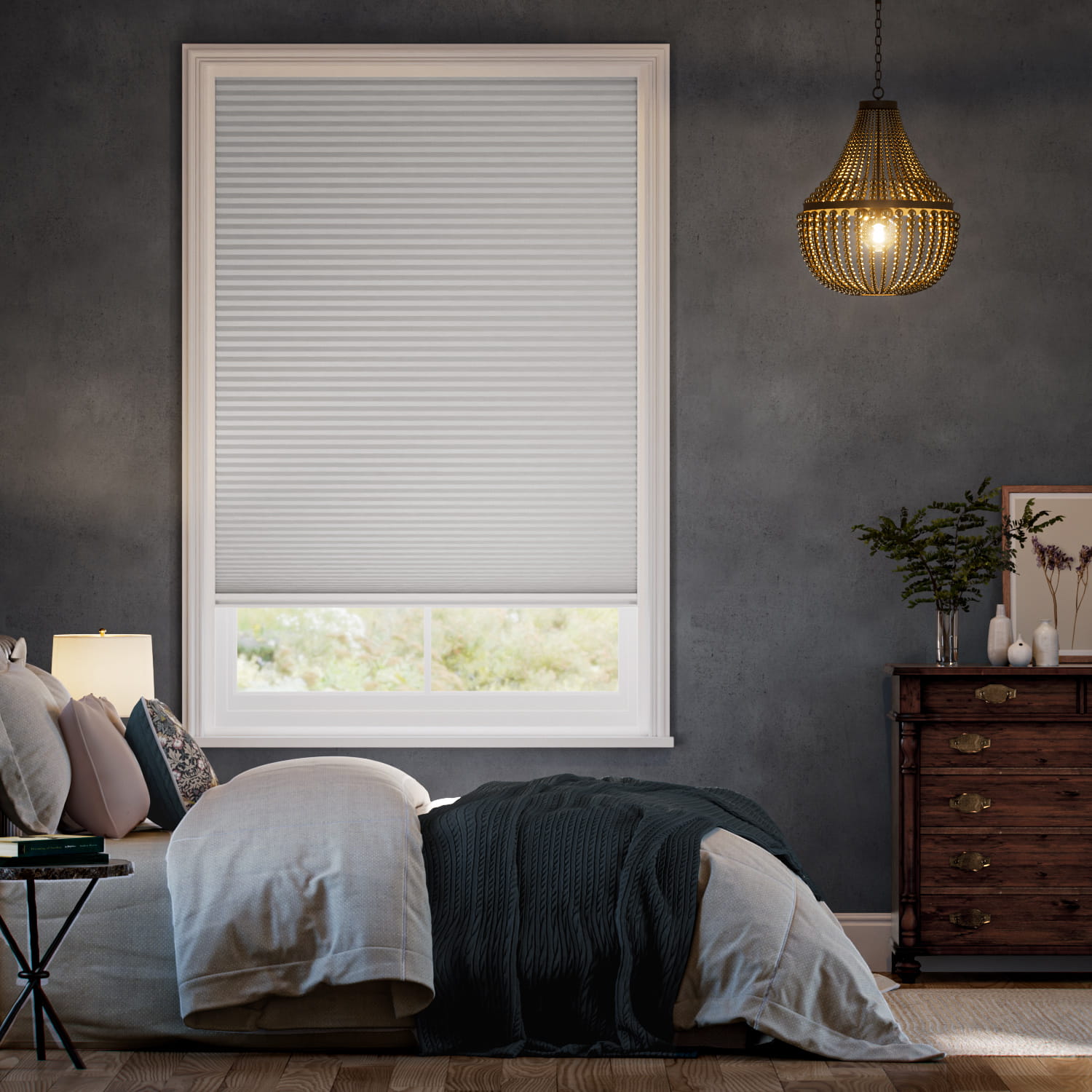 MaxShade Blackout Cloud Grey Thermal Blind