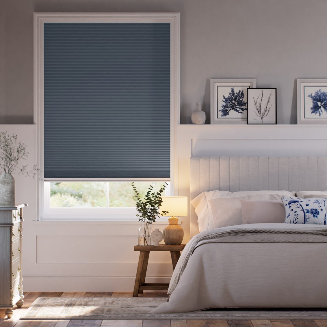 MaxShade Blackout Denim Thermal Blind