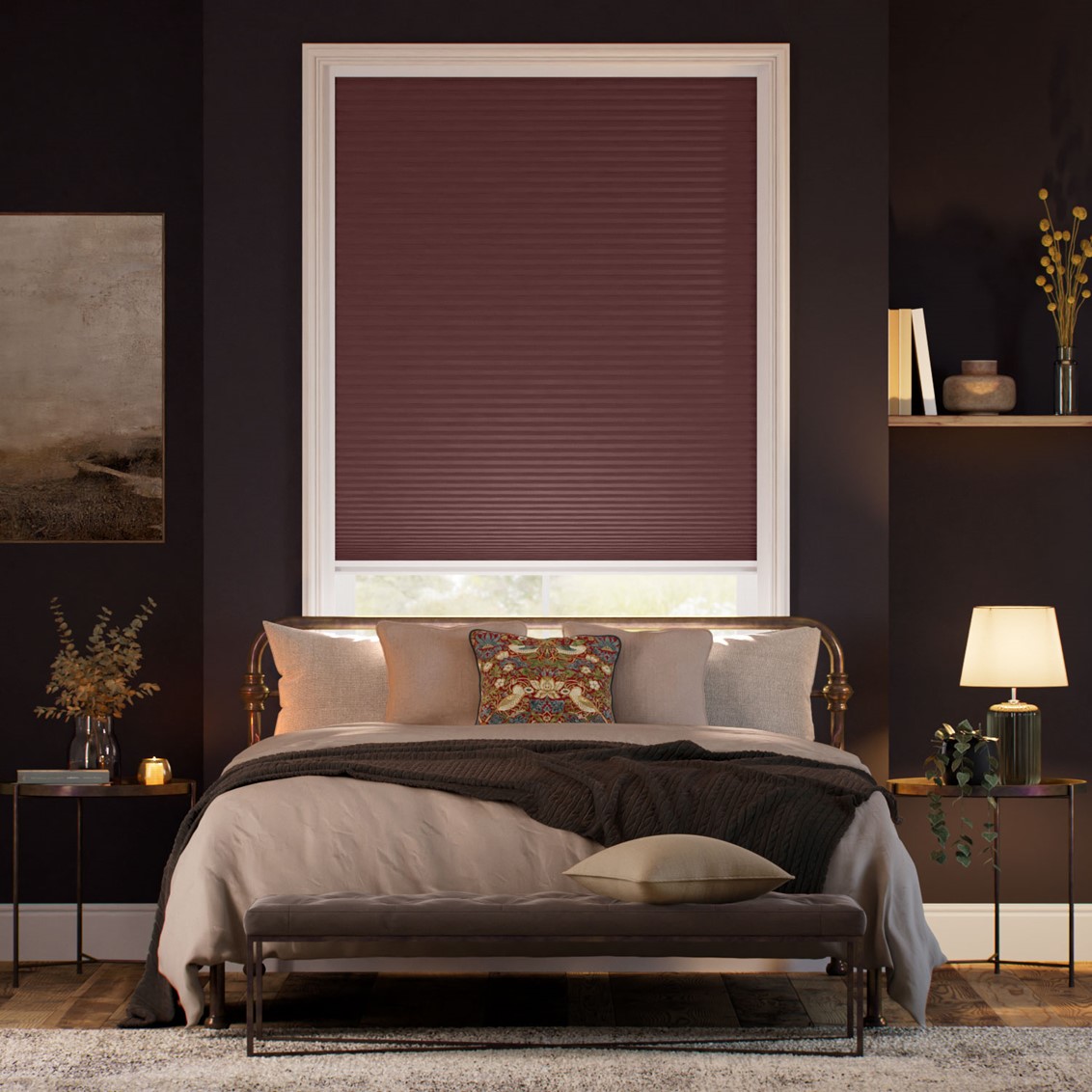 MaxShade Blackout Harissa Thermal Blind