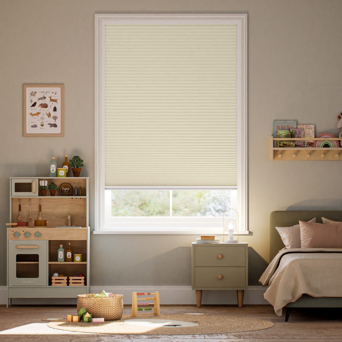 MaxShade Blackout Parchment Thermal Blind