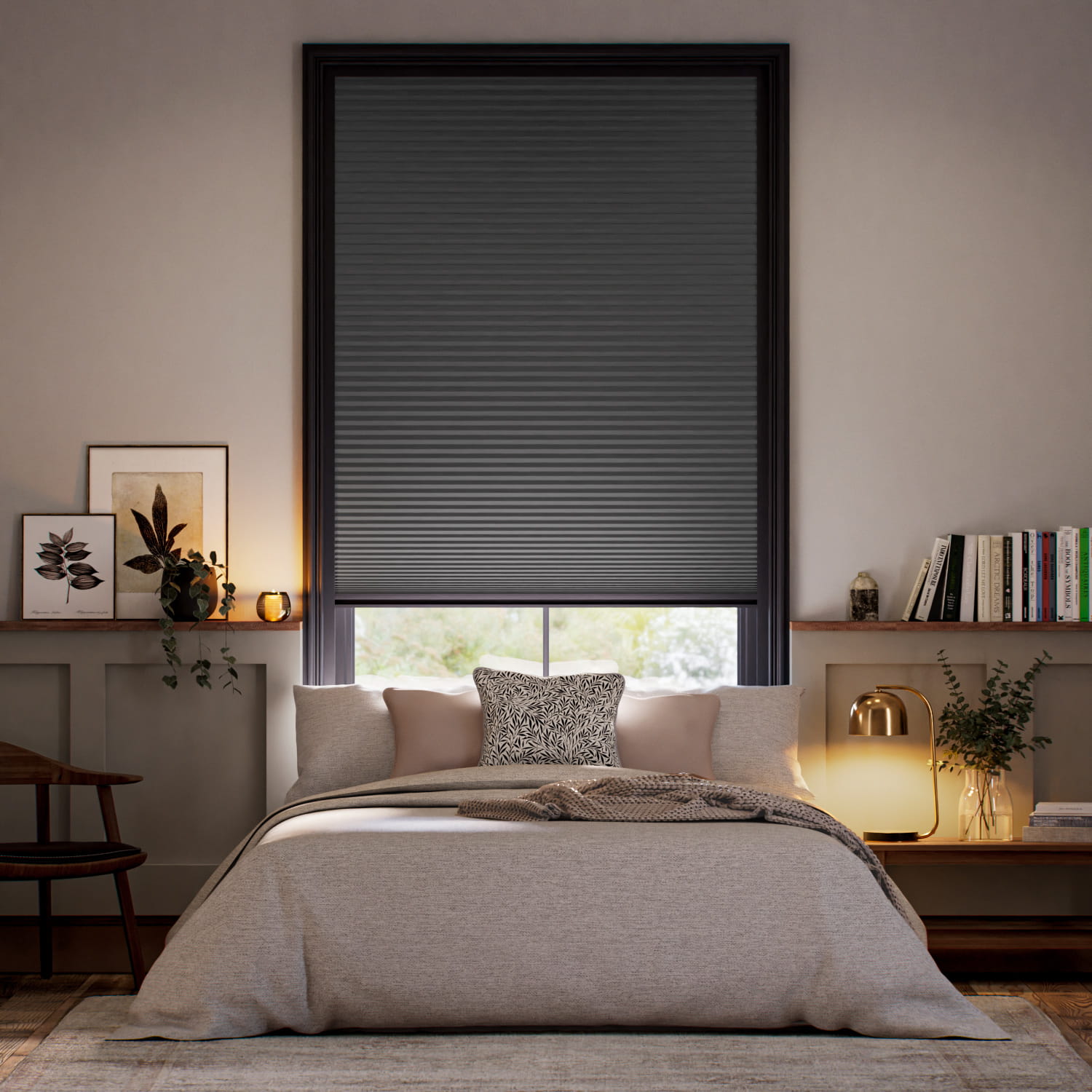 MaxShade Blackout Pewter Thermal Blind